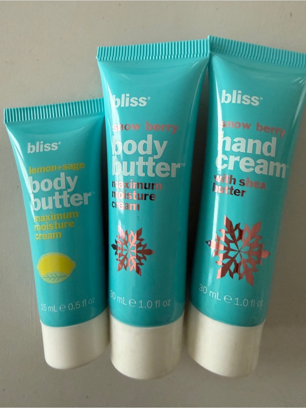 Bliss Snow Berry Set plus mini body butter
